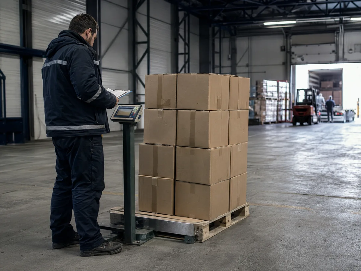 Control de recepción de mercadería contra remito en un depósito